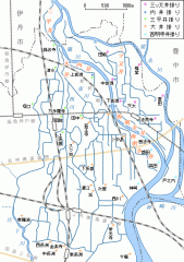 猪名川・藻川筋の井路